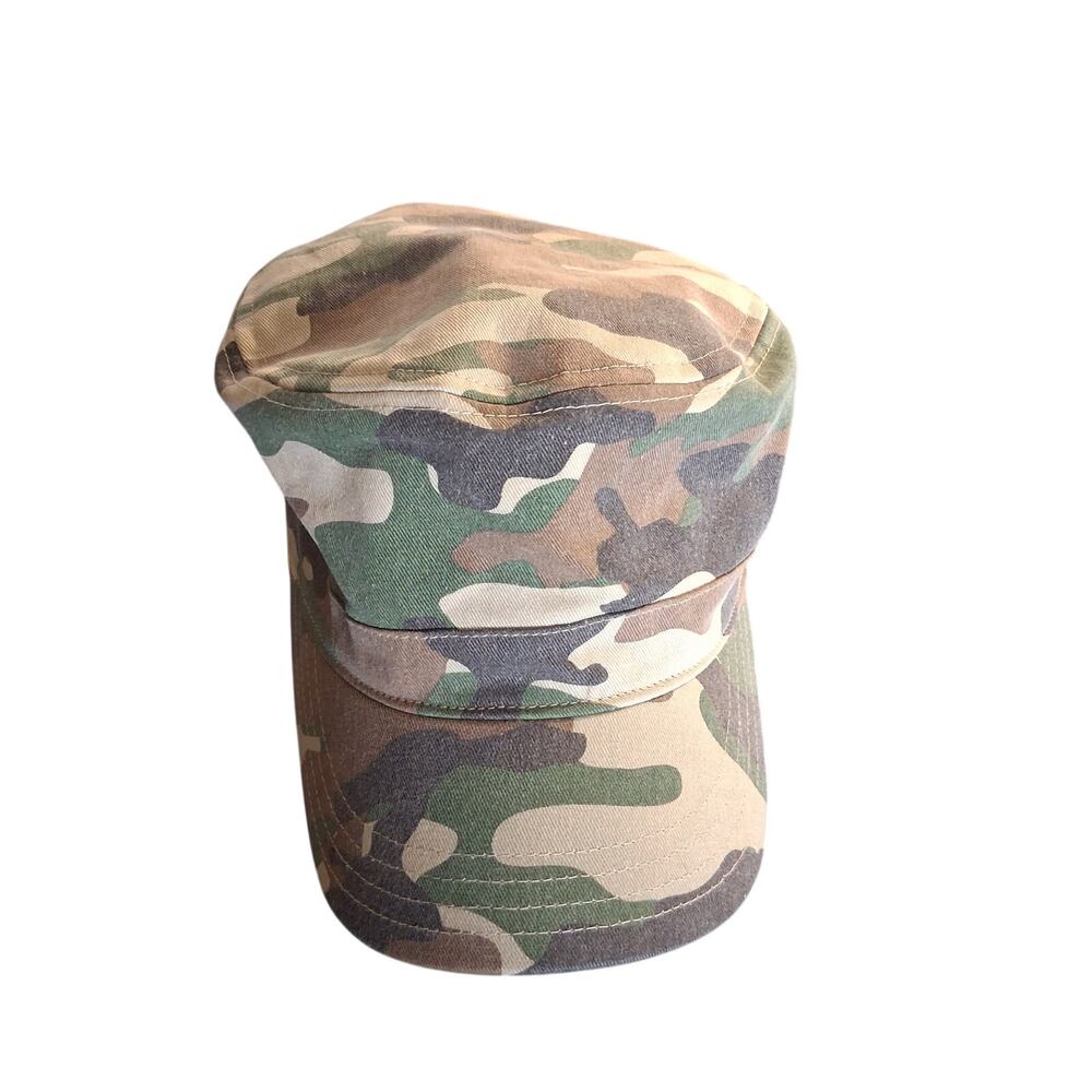 Duluth Trading Co Camo Military Patrol Cap M/L